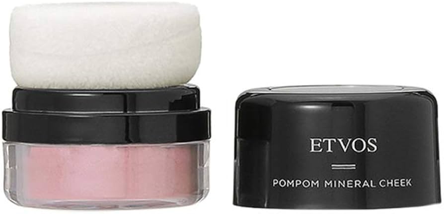 Amazon | エトヴォス ポンポンミネラルチーク 2g #ペールオレンジ