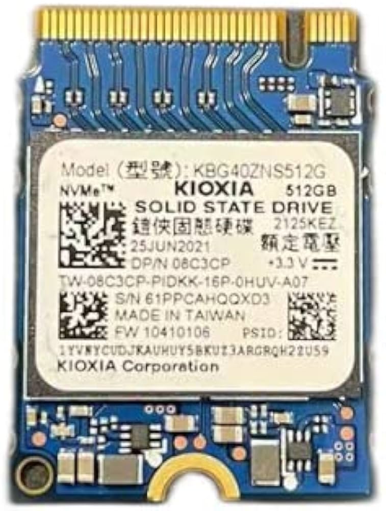 Amazon | KIOXIA 内蔵SSD 512GB PCIe Gen 3 x 4 NVMe ソリッドステート