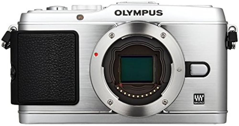 Amazon.co.jp: OLYMPUS ミラーレス一眼 PEN E-P3 ボディ シルバー E-P3