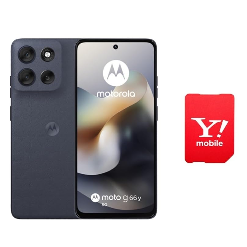 Amazon | 【本体一括購入】Y!mobile moto g66y 5G【新規申込・シンプル