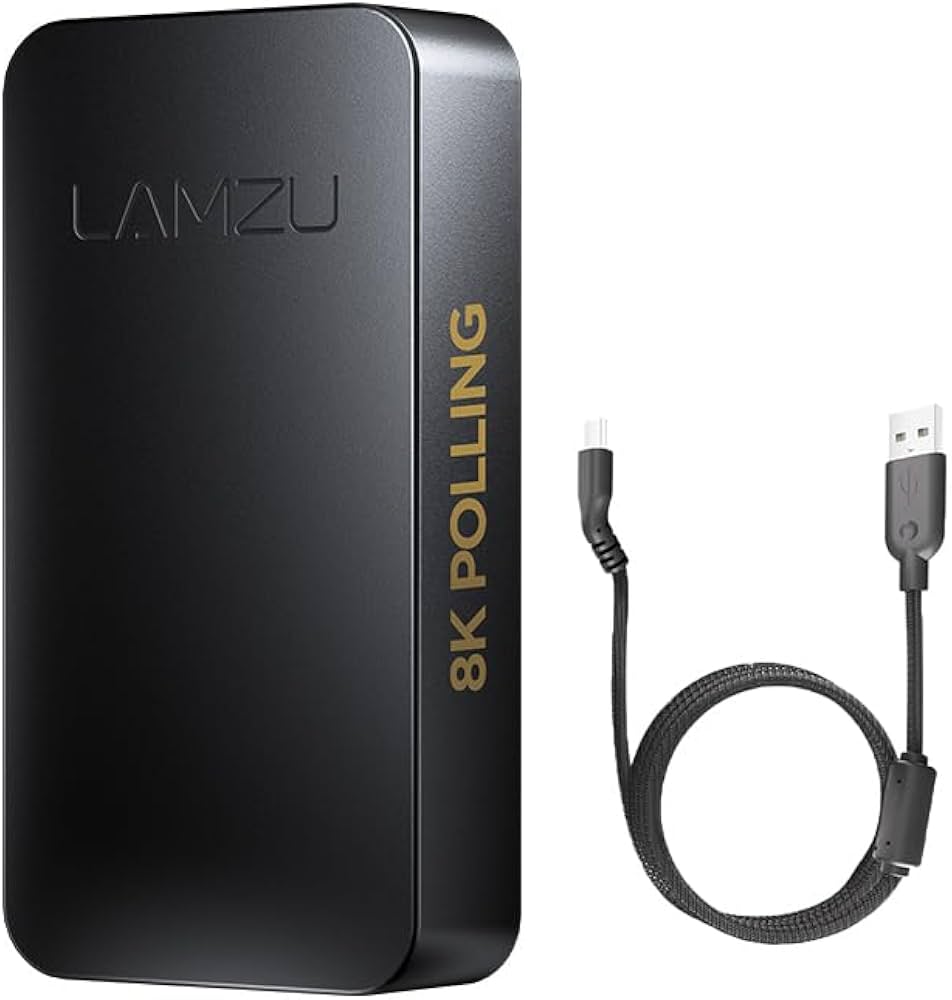 Amazon.co.jp: ラムズ(Lamzu) 8Kドングル(レシーバー) Black 8000hz