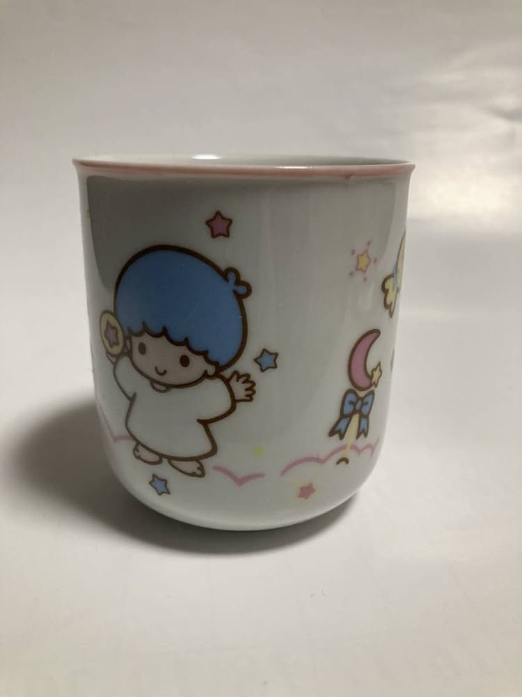 Amazon | 1988年 リトルツインスターズ キキララ 陶器 湯のみ 昭和