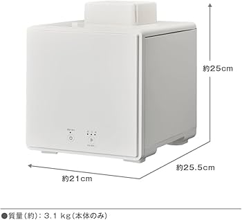 Amazon.co.jp: 【お手入れカンタン加湿器】 ドウシシャ 加湿器