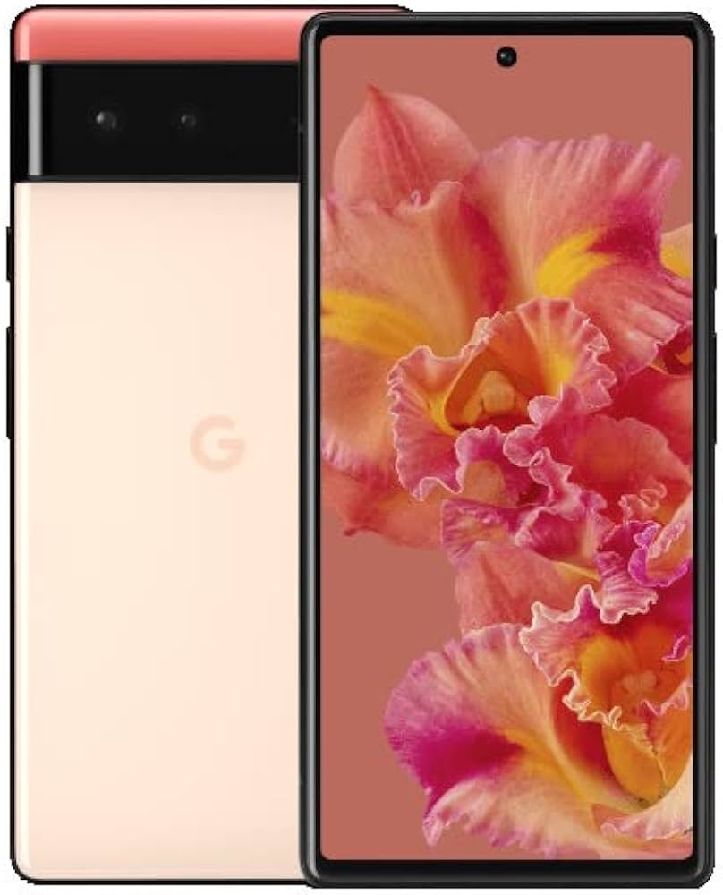 Amazon | 【整備済み品】 Google Pixel 6 GR1YH 128GB Kinda Coral SIM
