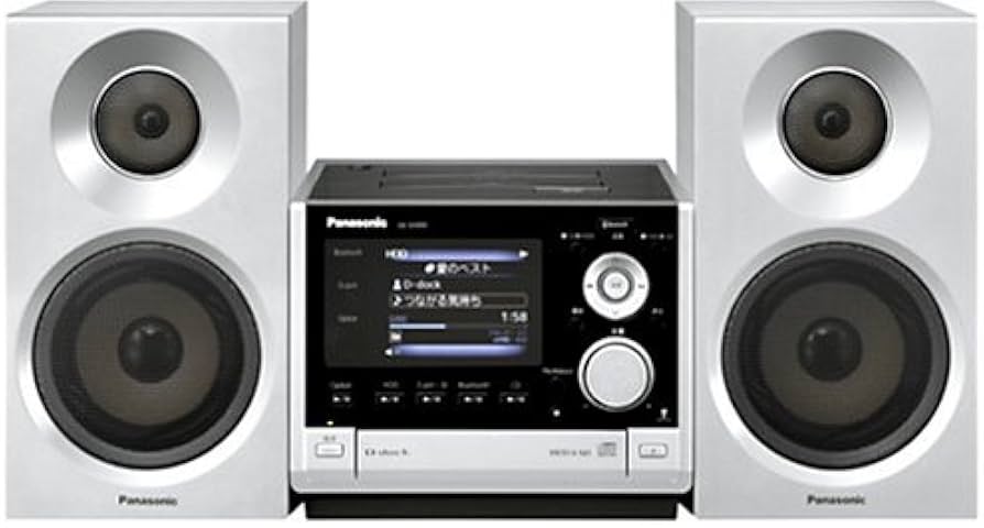 Amazon.co.jp: Panasonic SC-SX950-S SD Stereo System, Silver