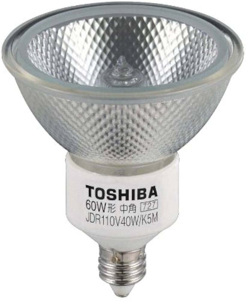 Amazon | TOSHIBA ハロゲン電球 ネオハロビーム50φ 60W形中角