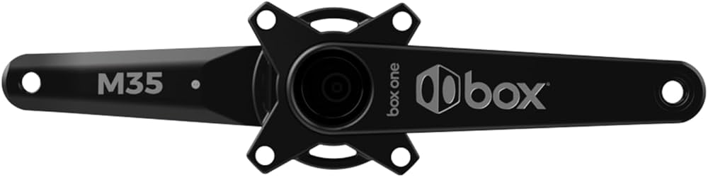 Amazon | Box Vector M35 クランク 35mm 車軸 X 180mm ブラック | Box