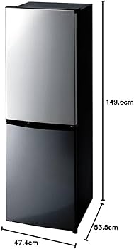 Amazon | アイリスオーヤマ 冷蔵庫 KRSE-16A-BS | アイリスオーヤマ