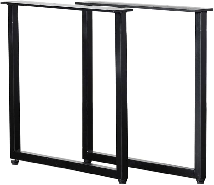 Amazon.co.jp: TOMOYASU Square shape ロの字型 テーブル 脚 アイアン