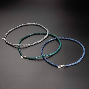 Amazon | クリオ インパルス ネックレス （シルバータイプ） ネイビー