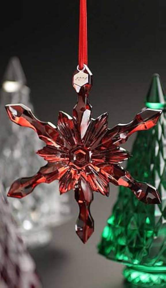 Amazon｜バカラ Baccarat オーナメント ノエル スノーフレーク 2014年