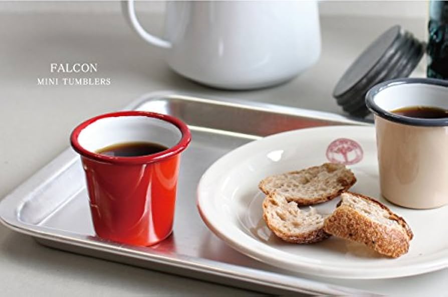 Amazon｜FALCON(ファルコン)ホーロー ミニタンブラー124ml ホワイト