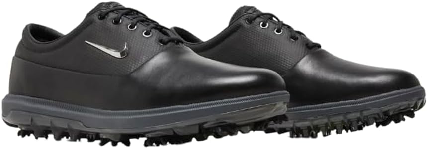 Amazon.co.jp: NIKE メンズ ゴルフシューズ, ブラック/シルバー, 7