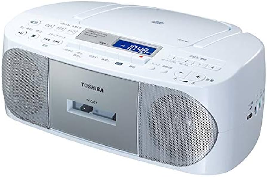 Amazon.co.jp: 東芝 CDラジカセ TY-CDS7 (S) シルバー : 家電＆カメラ
