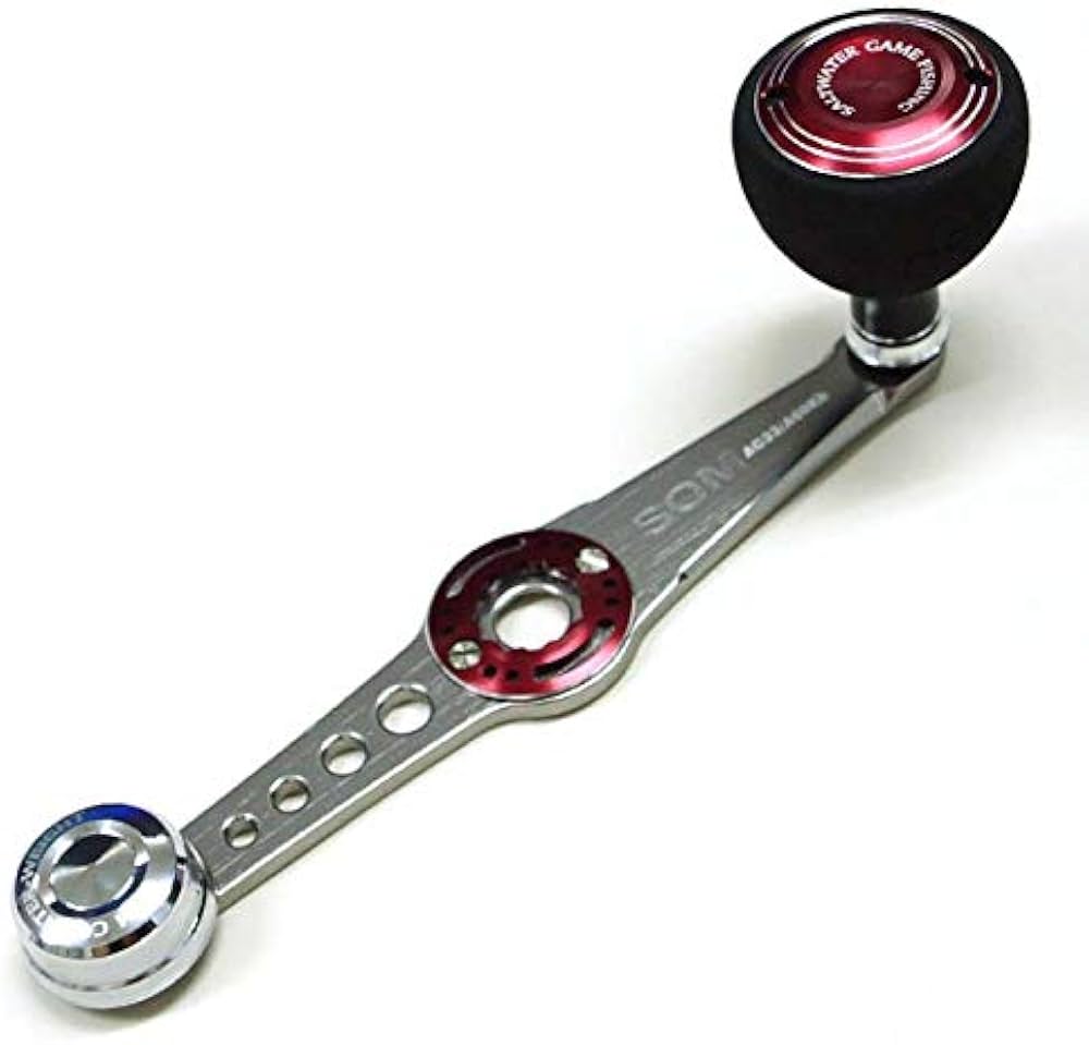 美品 スタジオオーシャンマーク AC33/A60Kb シマノ用 7×4 ハンドル