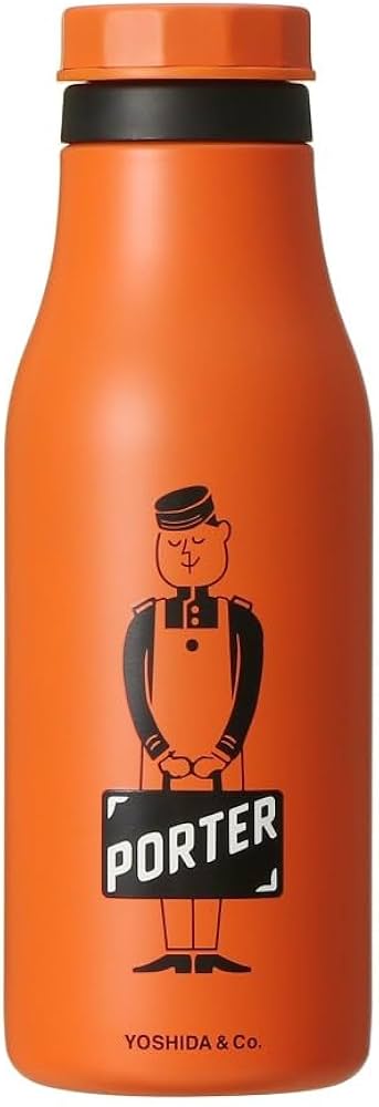Amazon｜スターバックス PORTER ステンレスロゴボトル オレンジ 473ml