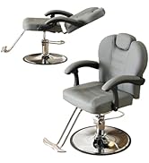 Amazon.co.jp: サロンチェア 美容室椅子 ヘアカッティング PUレザー