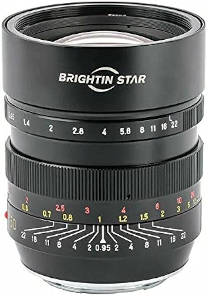 Amazon.co.jp: Brightin Star 50mm F0.95 フルフレーム大口径レンズ