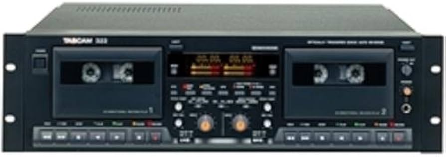Amazon.co.jp: TASCAM ダブルカセットデッキ 完全独立オートリバース
