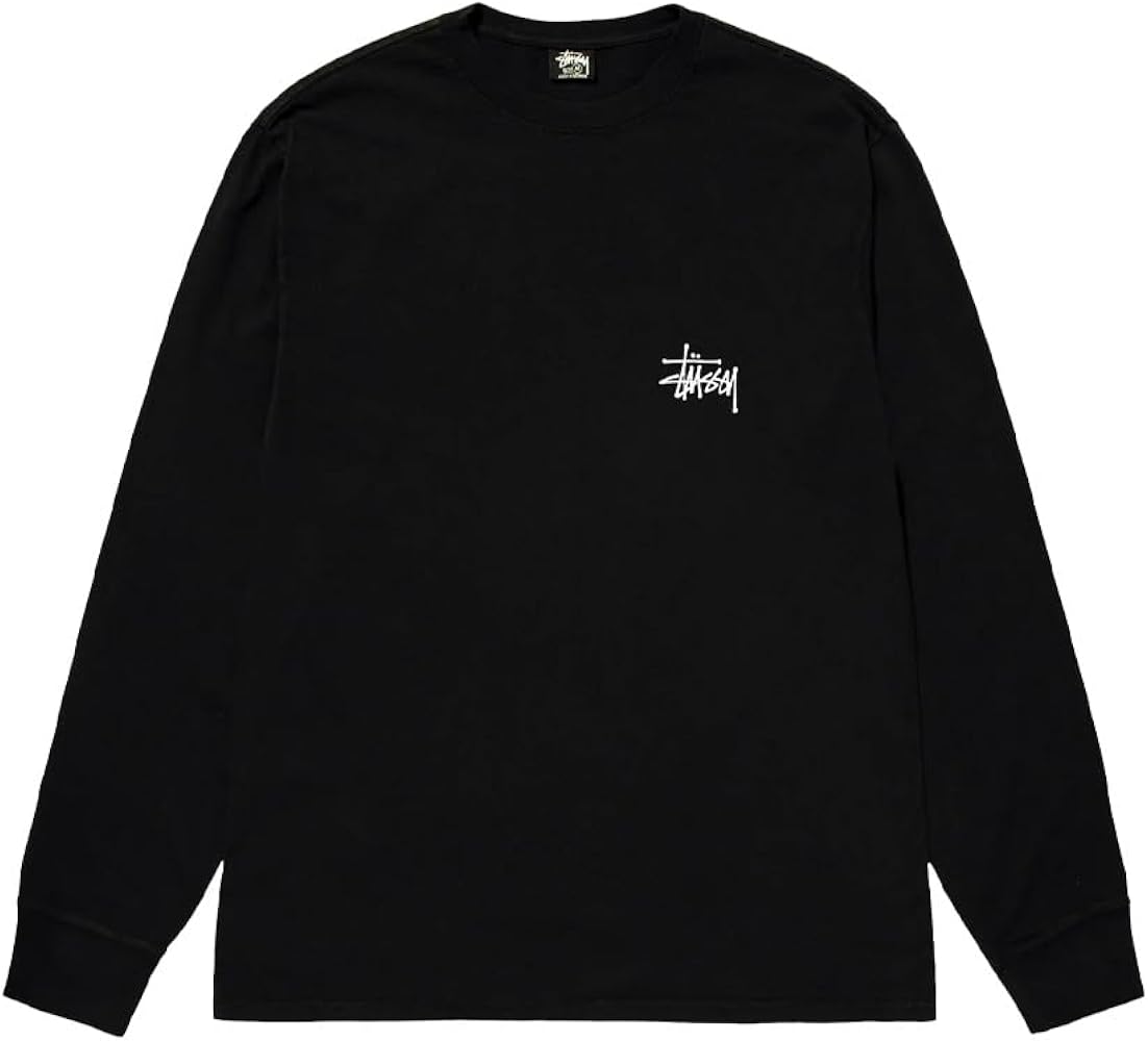 Amazon | [ステューシー] ロンT ベーシック ロングスリーブ Tシャツ
