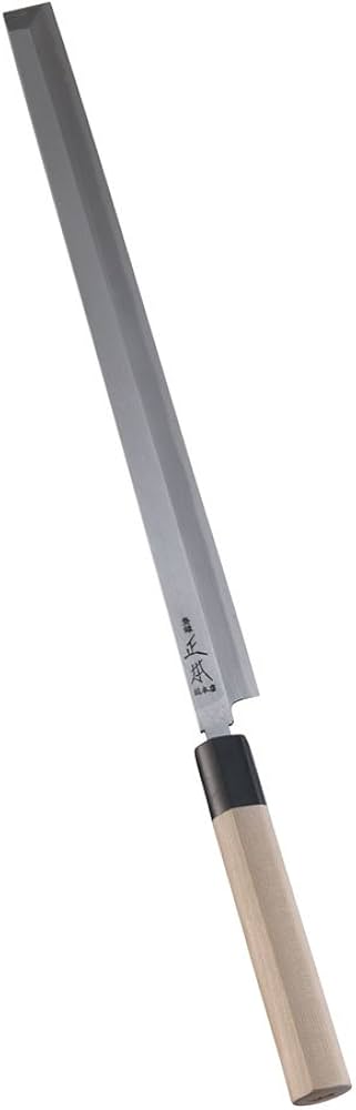 Amazon｜正本総本店 本霞・玉白鋼 蛸引刺身庖丁 33cm 刀身:玉白鋼、柄