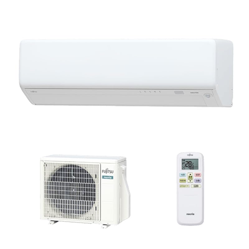 Amazon.co.jp: 富士通ゼネラル AS-AH283N-W ホワイト ノクリアAH