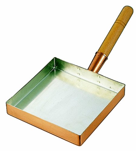 Amazon｜遠藤商事 TKG 卵焼きフライパン 27cm 銅の熱伝導で卵が均一に