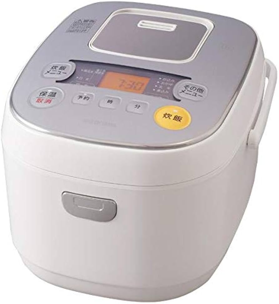 Amazon | アイリスオーヤマ ERCIE50W 炊飯器 米屋の旨み ホワイト [5.5