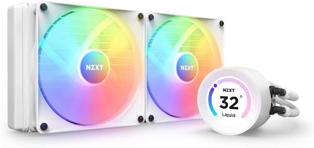 Amazon | NZXT KRAKEN Elite RGB 280 White 簡易水冷CPUクーラー RL