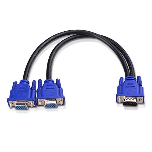 Amazon.co.jp: Cable Matters VGAスプリッタケーブル - 30cm、VGA