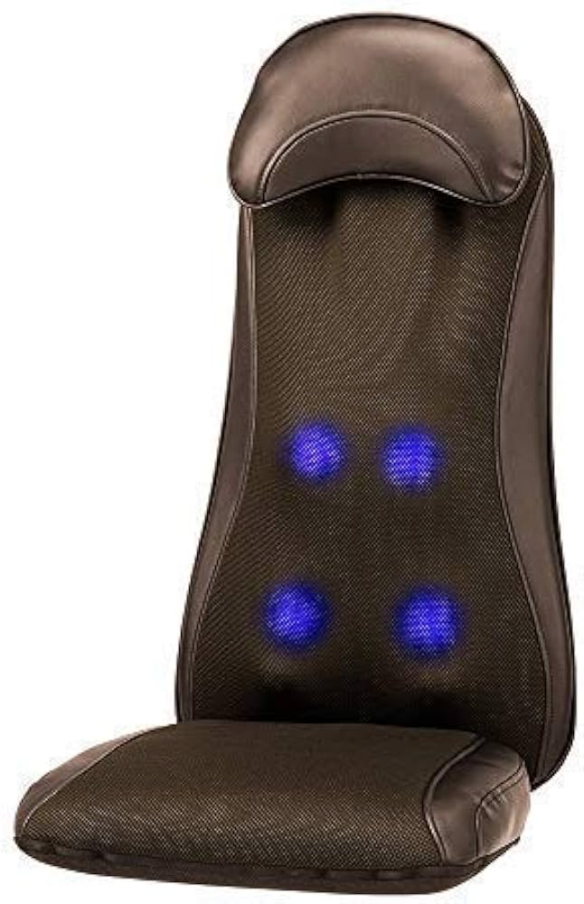 Amazon.co.jp : ドクターエア 3Dマッサージシート MS-04 ブラウン (首