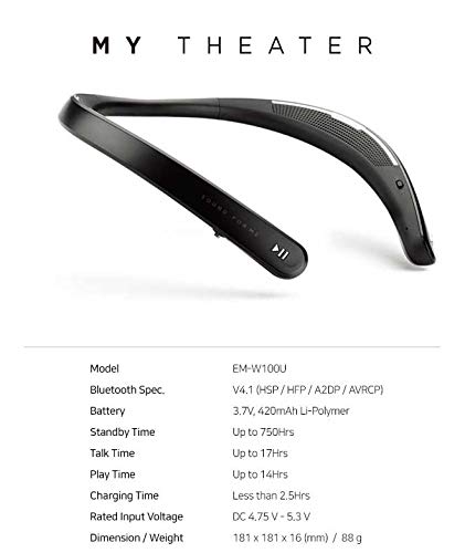 Amazon.co.jp: イーエムテック Em-Tech ネックバンドスピーカー MY