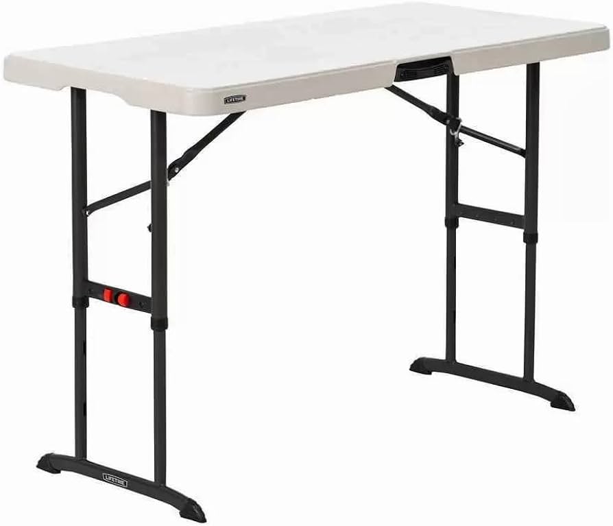 Amazon.co.jp: LIFETIME ライフタイム 4人掛け 折りたたみ テーブル