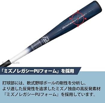 Amazon | 野球 ミズノ 限定 軟式 FRP製 バット ビヨンドマックス