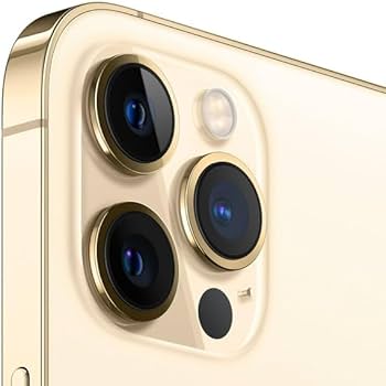 Amazon.com: Apple iPhone 12 Pro Max,128GB,金色- 完全解鎖(翻新