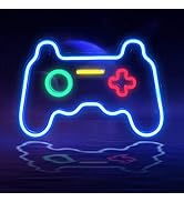 Amazon.co.jp : IMEGINA ゲームパッド ネオンサイン ネオンライトLED
