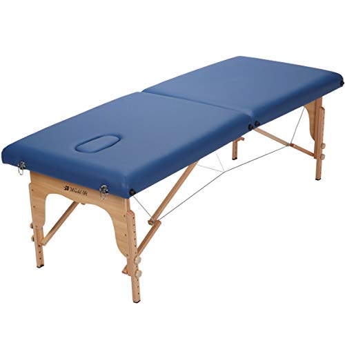 ワールドジェイビー 軽量折りたたみマッサージベッド 木製・有孔