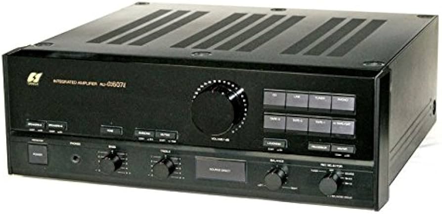 Amazon.co.jp: SANSUI 山水 サンスイ AU-α607i ブラック プリメイン