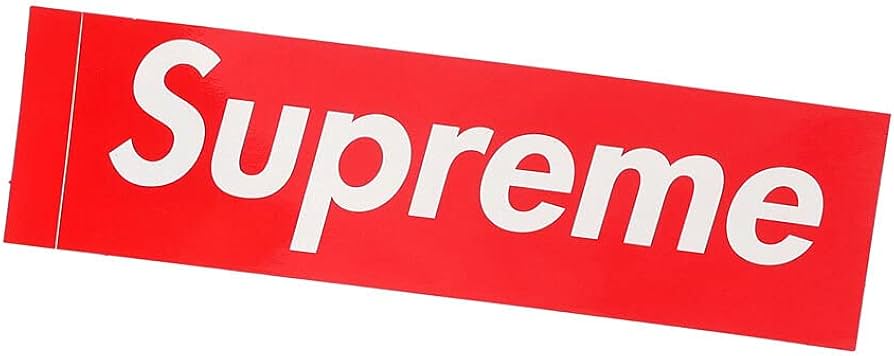 Amazon.co.jp: [Supreme(シュプリーム)] Box Logo Sticker ボックス