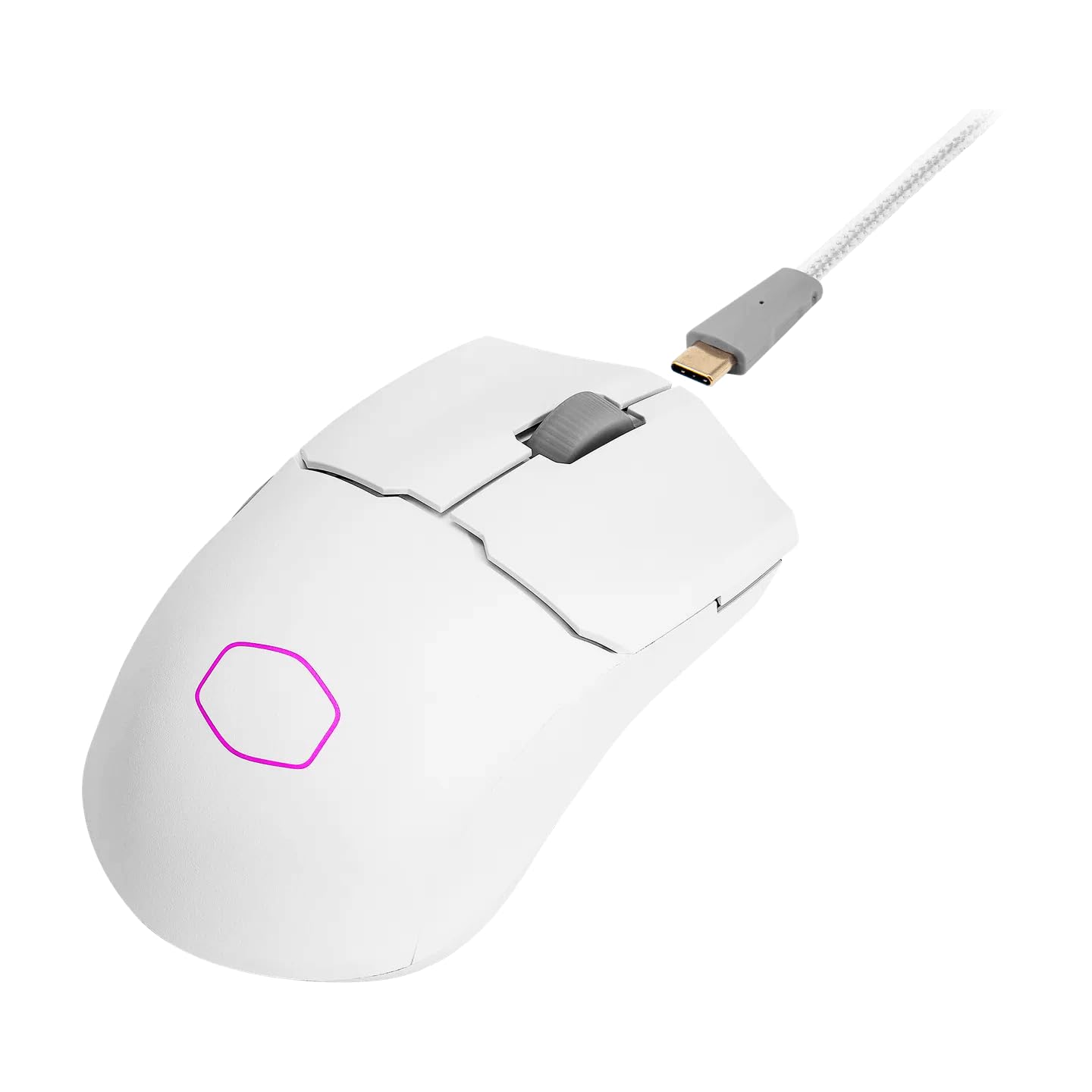 Amazon.co.jp: Cooler Master MM712 White 有線/無線 両対応