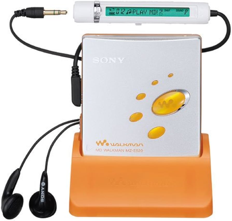 Amazon.co.jp: ソニー MDウォークマン オレンジ MZ-E520 D : 家電＆カメラ