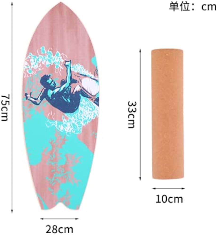 Amazon | 【LR.store】バランスボード 木製 (サーフィン スノーボード