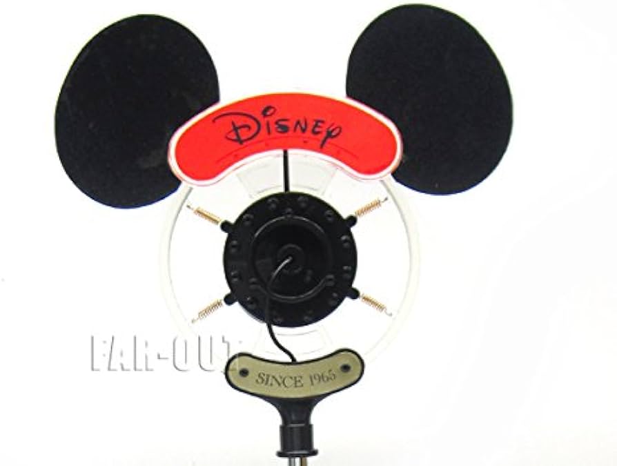 Amazon.co.jp: ミッキーアイコン レトロ ハンドマイク型 AM/FMラジオ