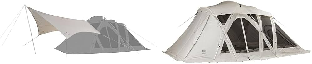 Amazon | スノーピーク(snow peak) コネクトタープ ヘキサ アイボリー