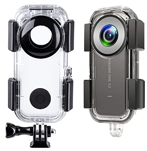 Amazon | Kiowon Insta360 ONE X2用 防水ケース 40m 潜水ケース 360度