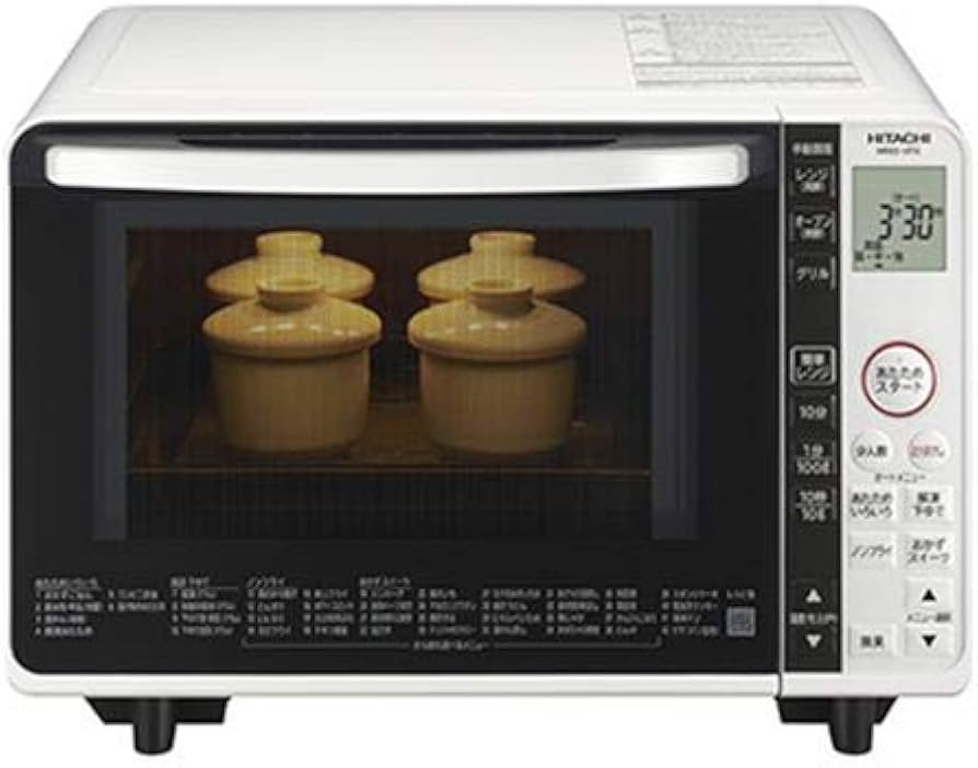 Amazon | 日立 22L オーブンレンジ ホワイト MRO-VF6-W | 日立(HITACHI