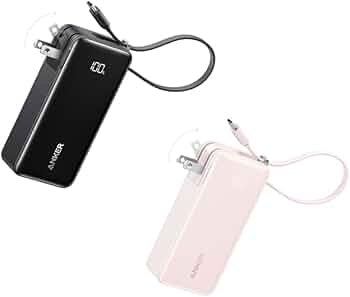 Amazon.com: Anker 3-in-1 Power Bank USB C Charger Block, 10,000mAh