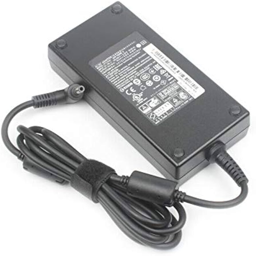 Amazon.com: 19.5V 9.23A 180W AC Power Adapter for Delta MSI GS43VR