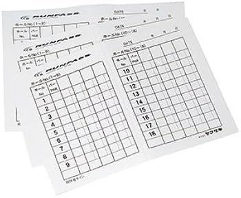 Amazon | ランファス マレットゴルフ用 スコアカード 雨の日用 M-42 3