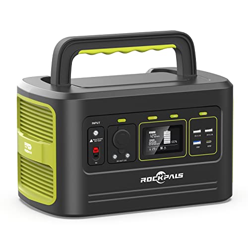 Amazon.co.jp: ROCKPALS ポータブル電源 FR600 614.4Wh/192000mAh 家庭